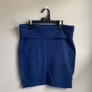 ✨H&M BLUE MINI SKIRT SIZE M